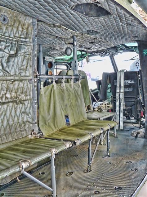 inside of huey helicopter